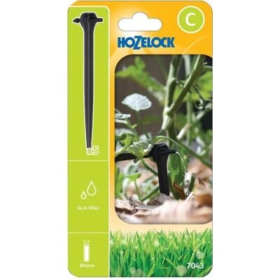 Hozelock - Drip Emitter for 4mm Tubing - Garden Irrigation Hozelock - Drip Emitter for 4mm Tubing - Garden Irrigation
