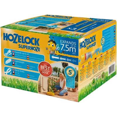 Hozelock Superhoze Uitbreidbare Tuinslang 7,5 m - Soort slang Hozelock Superhoze Uitbreidbare Tuinslang 7,5 m - Soort slang
