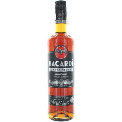 Bacardi Dunkler Rum - Mindestens 4 Jahre gereift - Kuba Bacardi Dunkler Rum - Mindestens 4 Jahre gereift - Kuba