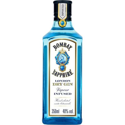 Bombay Sapphire Gin - London Dry - 40% - 0,5L - Saveurs Botaniques - Publicité Bombay Sapphire Gin - London Dry - 40% - 0,5L - Saveurs Botaniques - Publicité