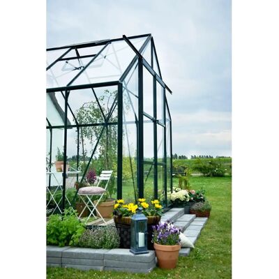 Halls Gewächshaus Magnum 128 - UV-Sicherheitsglas - 9,9m² Halls Gewächshaus Magnum 128 - UV-Sicherheitsglas - 9,9m²
