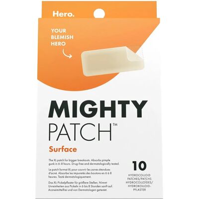 Hero Mighty Patch Surface - XL Aknepflaster für Körper & Gesicht Hero Mighty Patch Surface - XL Aknepflaster für Körper & Gesicht