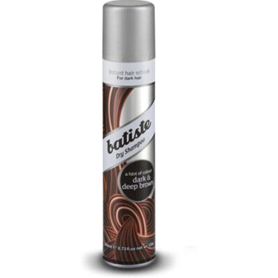 Batiste Tørshampoo (200ml) - Mørk & Dyb Brun Tør Batiste Tørshampoo (200ml) - Mørk & Dyb Brun Tør