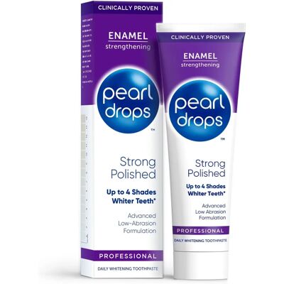 Pearl Drops Strong White Polished Mint Flavour Toothpaste (75ml) Pearl Drops Strong White Polished Mint Flavour Toothpaste (75ml)