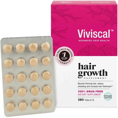 Viviscal - Maximaal Kracht Haar Supplement - 180 Tabletten Viviscal - Maximaal Kracht Haar Supplement - 180 Tabletten