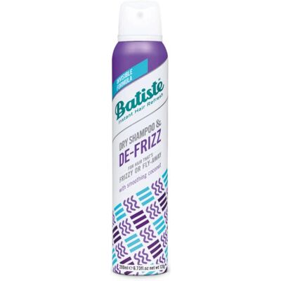 Batiste De-Frizz 200 ml Shampooing Sec - Shampooing Sec - Publicité Batiste De-Frizz 200 ml Shampooing Sec - Shampooing Sec - Publicité