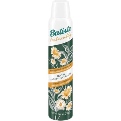 Batiste Luonnollinen Vihreä Tee & Kamomilla Kuivashampoo Normaalille Hiukselle (200ml) Batiste Luonnollinen Vihreä Tee & Kamomilla Kuivashampoo Normaalille Hiukselle (200ml)