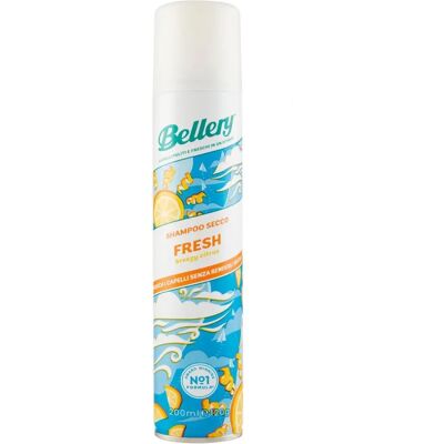 Bellery Secco 200ml - Shampoo a secco - Brezza fresca agrumata Bellery Secco 200ml - Shampoo a secco - Brezza fresca agrumata