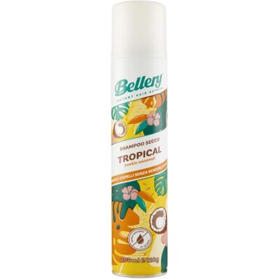 Bellery Shampoo Secco Tropical al Cocco Esotico - Rinfresca e Aggiunge Volume Bellery Shampoo Secco Tropical al Cocco Esotico - Rinfresca e Aggiunge Volume