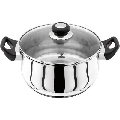Judge Vista 4L 24cm Casserole - Cookware Judge Vista 4L 24cm Casserole - Cookware