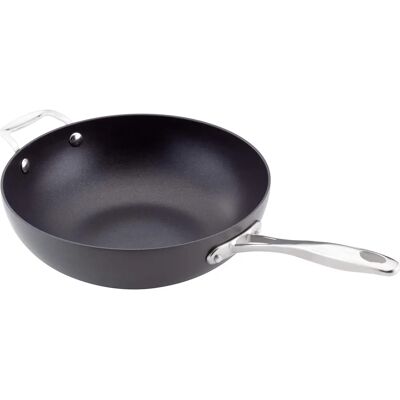 Stellar Modell S691 Harteloxierter 28cm Wok - Pfanne Stellar Modell S691 Harteloxierter 28cm Wok - Pfanne