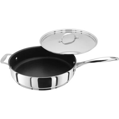 Stellar S724 7000 Stainless Steel Saute Pan - 28cm Stellar S724 7000 Stainless Steel Saute Pan - 28cm