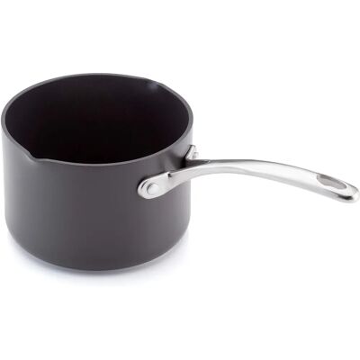 Stellar Element 14cm Hard Anodised Milk Pan - Milk Pan Stellar Element 14cm Hard Anodised Milk Pan - Milk Pan