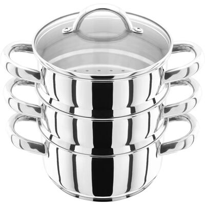 Judge 16cm 3 Piece Steamer - Steamer Set Judge 16cm 3 Piece Steamer - Steamer Set