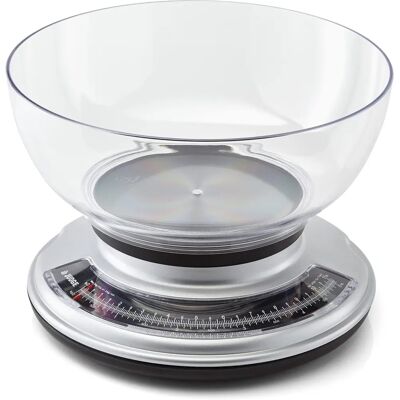 Judge 5.0kg - Chrome - Mechanical Kitchen Scale Judge 5.0kg - Chrome - Mechanical Kitchen Scale