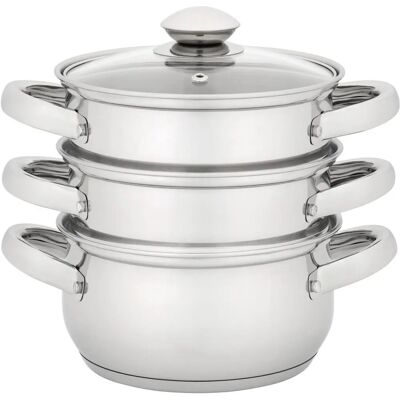 Judge Horwood Basics 16cm 3-stöckiger Dampfer - Dampfgarer Judge Horwood Basics 16cm 3-stöckiger Dampfer - Dampfgarer