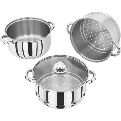 Judge Edelstahl 22cm Dampfgarer - Alle Herde Judge Edelstahl 22cm Dampfgarer - Alle Herde