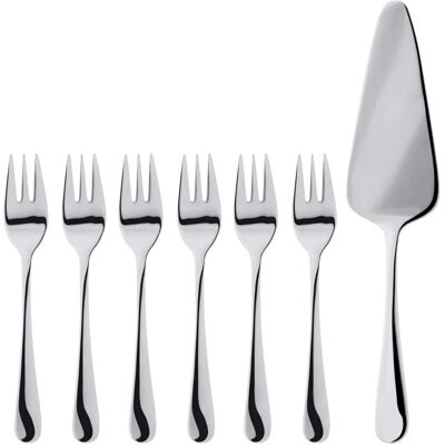 Judge Windsor Cutlery Set - Cake Slice & 6 Pastry Forks Judge Windsor Cutlery Set - Cake Slice & 6 Pastry Forks