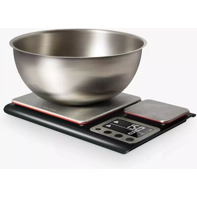 Salter 1049 Heston Blumenthal Dual - Black, Silver - Digital Kitchen Scale Salter 1049 Heston Blumenthal Dual - Black, Silver - Digital Kitchen Scale