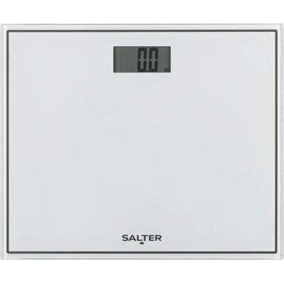Salter Pèse-Personne Numérique Compact Blanc - 150 kg - Facile à Lire Salter Pèse-Personne Numérique Compact Blanc - 150 kg - Facile à Lire