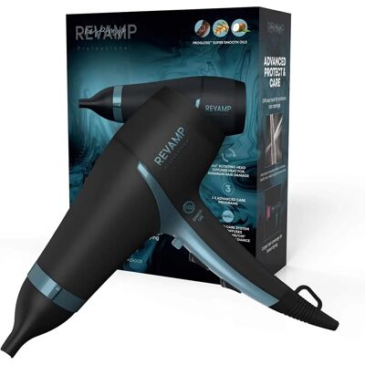 Sèche-cheveux Revamp DR-4000-EU - Soins Avancés, 8M Ions, Contrôle à 360° Sèche-cheveux Revamp DR-4000-EU - Soins Avancés, 8M Ions, Contrôle à 360°