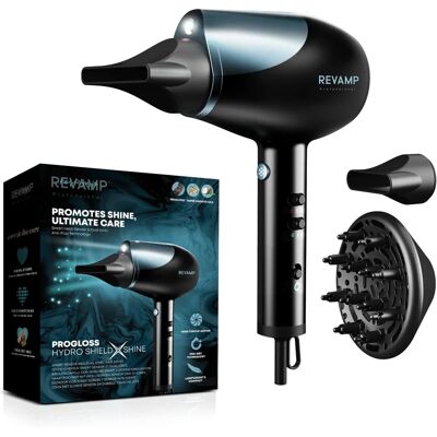 Revamp Brand Hydro Shield X Shine Hair Dryer - Hair Dryer Revamp Brand Hydro Shield X Shine Hair Dryer - Hair Dryer