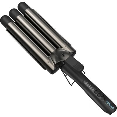 Revamp Progloss Deep Beach Waver - Hiusten muotoilija keramiikalla ja ioniteknologialla Revamp Progloss Deep Beach Waver - Hiusten muotoilija keramiikalla ja ioniteknologialla