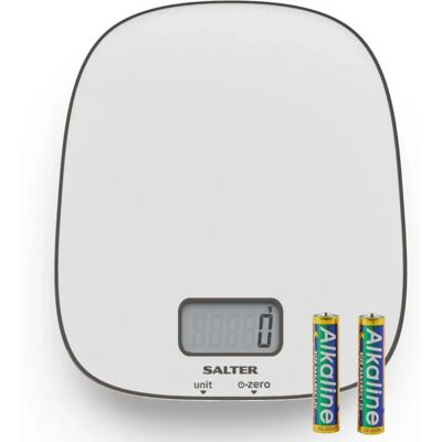 Salter - 1110 SVDR Contour - 10kg - Bilancia da cucina digitale Salter - 1110 SVDR Contour - 10kg - Bilancia da cucina digitale