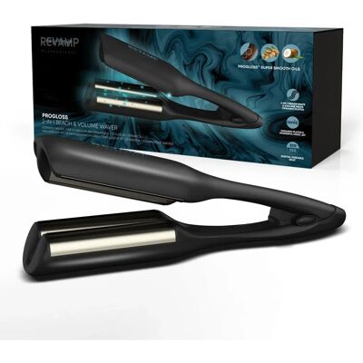Revamp Progloss 2-in-1 Beach & Volume Waver - Keramik Lockenstab Revamp Progloss 2-in-1 Beach & Volume Waver - Keramik Lockenstab