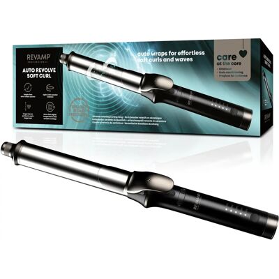 Revamp Auto Revolve Soft Curl Tong - Hair Curling Tong Revamp Auto Revolve Soft Curl Tong - Hair Curling Tong
