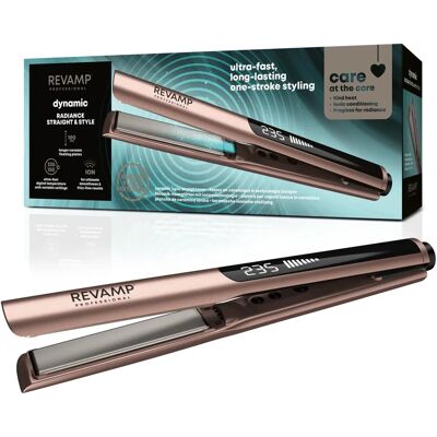 Revamp Dynamic Radiance Straight & Style Hair Straightener - Hair Tool Revamp Dynamic Radiance Straight & Style Hair Straightener - Hair Tool