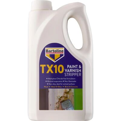 Bartoline TX10 Paint and Varnish Stripper - Paint and Varnish Stripper Bartoline TX10 Paint and Varnish Stripper - Paint and Varnish Stripper