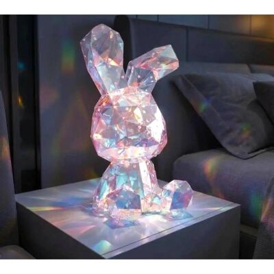 Lesser & Pavey - Starlightz Rabbit - LED - Crystal Display - Lamp Lesser & Pavey - Starlightz Rabbit - LED - Crystal Display - Lamp