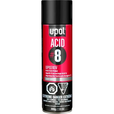 U-pol Acid 8 Primer Spray - Primer Spray for Metal U-pol Acid 8 Primer Spray - Primer Spray for Metal