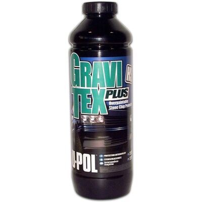 U-pol Peinture antigravilla Gravitex 1L - gris - Publicité U-pol Peinture antigravilla Gravitex 1L - gris - Publicité
