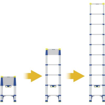 Werner 85029 Telescopic Soft Close Extension Ladder - 2.9m Werner 85029 Telescopic Soft Close Extension Ladder - 2.9m
