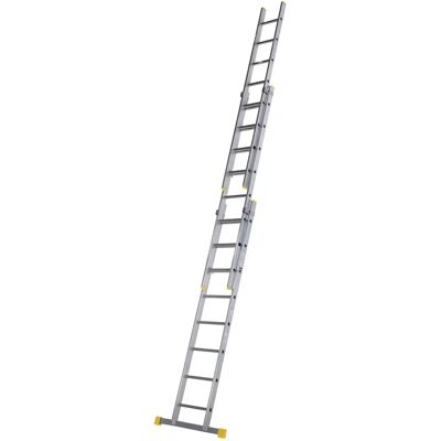 Werner 577 Series 2.45m Aluminium Extension Ladder - Triple Section Werner 577 Series 2.45m Aluminium Extension Ladder - Triple Section