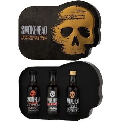 Smokehead Gift Tin 3x0.05l Smokehead Gift Tin 3x0.05l