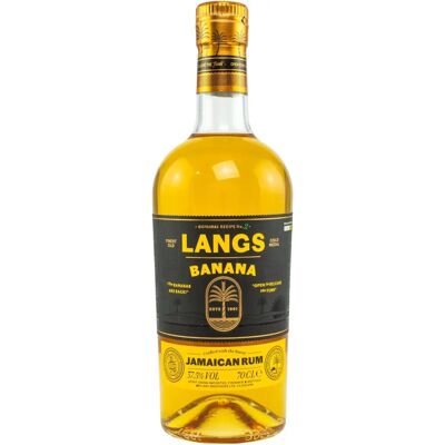 Langs Banana Jamaican Spirit Drink 37.5% Vol. 0.7l - Spirit Drink Langs Banana Jamaican Spirit Drink 37.5% Vol. 0.7l - Spirit Drink