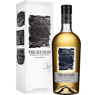 The Six Isles Blended Malt Scotch Whisky Batch Strength - Whisky van zes eilanden The Six Isles Blended Malt Scotch Whisky Batch Strength - Whisky van zes eilanden
