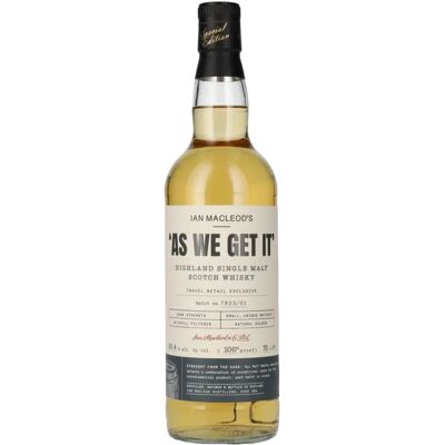 Ian Macleod's Highland Single Malt Cask Strength - Whisky - Publicité Ian Macleod's Highland Single Malt Cask Strength - Whisky - Publicité