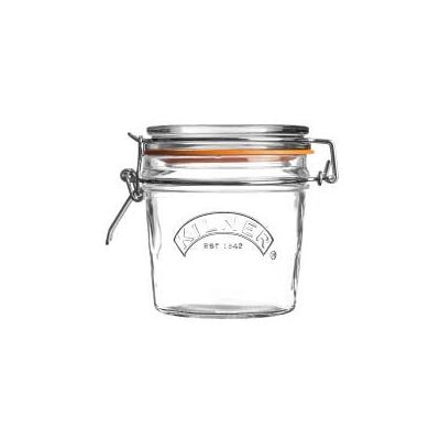 Pote de Vidro Redondo com Tampa de Clip Kilner 0,35L - Pote de Armazenamento Pote de Vidro Redondo com Tampa de Clip Kilner 0,35L - Pote de Armazenamento