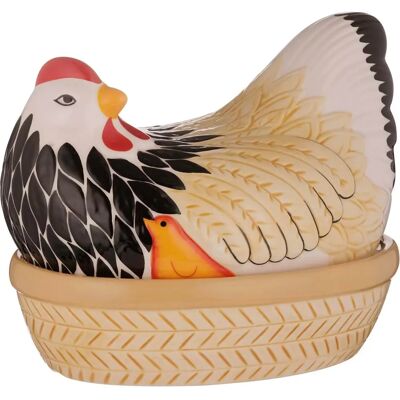 Mason Cash Mutter Hennennest Eierbox - Mehrfarbig - Rustikal Modern Design Mason Cash Mutter Hennennest Eierbox - Mehrfarbig - Rustikal Modern Design
