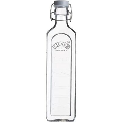 Kilner 1L Transparent Clip Top Flaske - Flaske Kilner 1L Transparent Clip Top Flaske - Flaske
