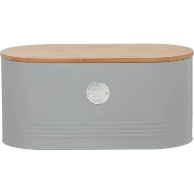 Typhoon Living Brotkasten - Vintage Modern Stahl Grau Typhoon Living Brotkasten - Vintage Modern Stahl Grau