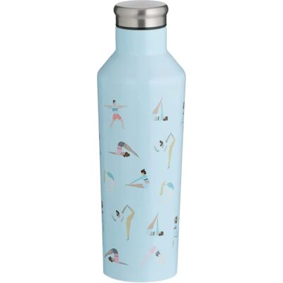 Typhoon Stainless Steel Active Bottle - 500mL - Stylish Yoga Design Typhoon Stainless Steel Active Bottle - 500mL - Stylish Yoga Design