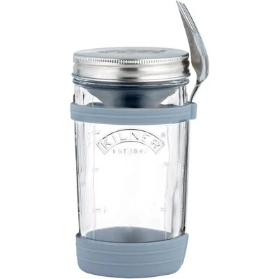 Set Kilner All In 1 Food To Go - Set de Mâncare pentru Mers cu Trecere Set Kilner All In 1 Food To Go - Set de Mâncare pentru Mers cu Trecere