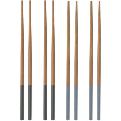 TYPHOON Bamboo Chopsticks Set - 4 Pairs, 24cm, Natural - Eating Utensils TYPHOON Bamboo Chopsticks Set - 4 Pairs, 24cm, Natural - Eating Utensils