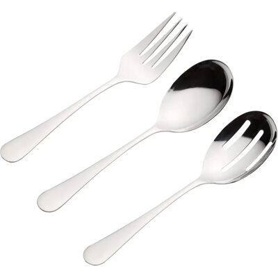 Viners Stainless Steel 3 Piece Table Serving Set - Table Serving Set Viners Stainless Steel 3 Piece Table Serving Set - Table Serving Set