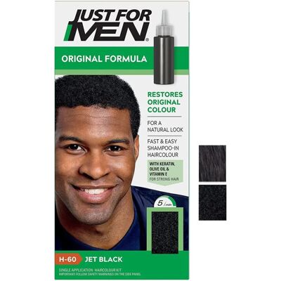 Just For Men H60 Jet Black Hair Dye - Hair Color Just For Men H60 Jet Black Hair Dye - Hair Color